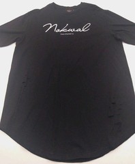 Nokwal Shirt XL Black Cotton California Most Wanted Logos Collection 7