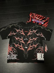 Civil Regime x Bleach Byakuya Kuchiki Graphic Tee Men’s L Black/Red oversized