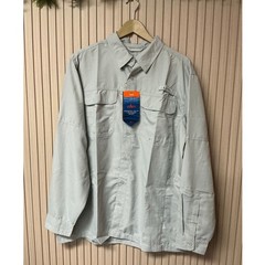 Habit Men’s UPF 50+ Long Sleeve Fishing Shirt Size L