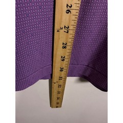 Peter Millar Crown Crafted Mens XL Purple Geometric Scale Performance Polo Shirt