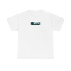 Stratus scratch font Tee