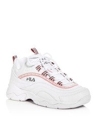 Fila Ray Repeat Faux Leather Active Fashion Women’s Size 10 Multicolor Sneakers
