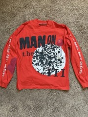 Kid Cudi CPFM Man on the Moon III Orange Long Sleeve