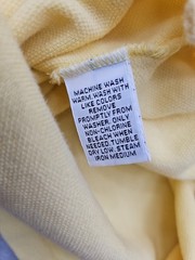 Polo Golf Ralph Lauren Shirt Men’s Large Yellow 100% Cotton Avalon Lakes