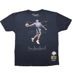 Mitchell & Ness Vince Carter T Shirt Mens Large Dunk Champ NBA Hardwood Classics