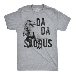 Mens Dadasaurus Trex T Shirt Funny Father’s Day Dinosaur Papa Graphic Novelty