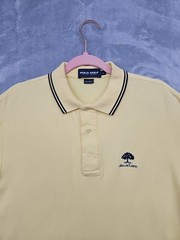 Polo Golf Ralph Lauren Shirt Men’s Large Yellow 100% Cotton Avalon Lakes