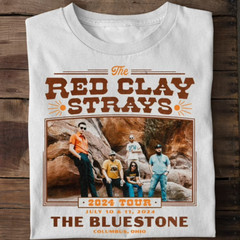 Red Clay Strays Tour 2024 Concert Graphic T-Shirt