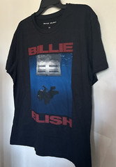 Billie Eilish Hit Me Hard and Soft Tshirt Size 1X black color