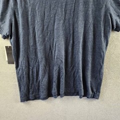 The Men’s Store at Bloomingdale’s Johnny Collar Linen Polo Shirt L True Navy