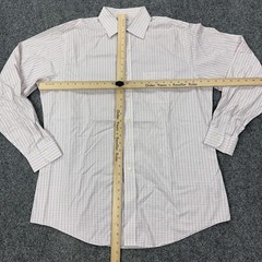 Brooks Brothers Dress Shirt Mens 16.5 34/35 White Check Regent Non Iron Stretch