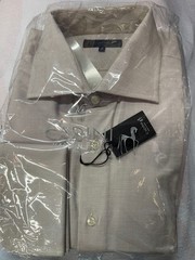 Cadini Men’s Dress Shirt Sz 19 / 47 Long Sleeve / NEW IN PACKAGE