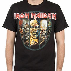 Iron Maiden Eddie Evolution Heavy Metal Classic Rock Music T Tee Shirt S-2Xl