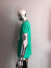Bella Canvas Green Four Leaf Clover Graphic T-shirt Size Large