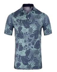 $80 KJUS Men’s Golfer Polo Shirt – Mineral/Steel Blue – Size 52/Large – New Tag