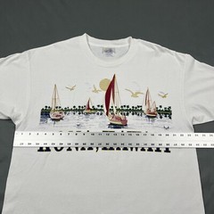 Vintage Kona Hawaii Souvenir Graphic Tee XL White VTG 90s Y2K Unisex