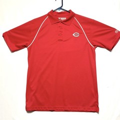 Reds Baseball Vibrant Red Polo Shirt Size M Great Condition
