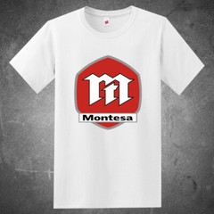 Montesa Motorcycle Classic Retro Men’s White T-Shirt Size S to 5XL