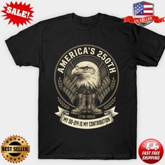 America’s 250th My DD-214 Is My Contribution 1776-2026 Veteran Patriot T-Shirt