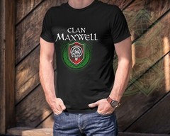 Scottish Clan Maxwell Surname Scotland Tartan and Clan Badge