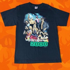 Vintage 2000 WWF WrestleMania 16 T-Shirt Large Black
