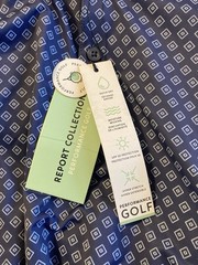 REPORT Collection Blue Diamond UPF 50 Performance Golf Polo-Men XL-New With Tags