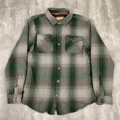 Legendary Whitetails Flannel Shirt Jacket Mens M Shacket Lined Workwear Plaid