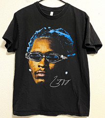 American Apparel 1301 Men’s Heavyweight Cotton Jersey Lenny Kravitz Tee M