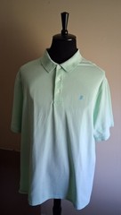 Izod Mens Polo Golf Shirt Green Advantage Performance Natural Stretch 2XL XXL