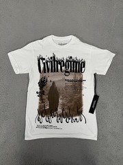 Civil Regime Shirt Mens Small Walk The Lost Road Classic Tee Flames Graphic