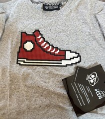 Mostly Heard Rarely Seen 8-Bit Sneaker-print T-shirt Size M New with Tags NWT