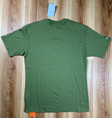 Nike Force Swoosh Mens Green Cotton Basketball TShirt Multisize Athletic Apparel