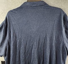 The Men’s Store at Bloomingdale’s Johnny Collar Linen Polo Shirt L True Navy