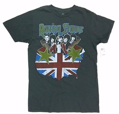 Rolling Stones NORTH AMERICAN TOUR 1981 UNION JACK T-Shirt NWT 100% Authentic