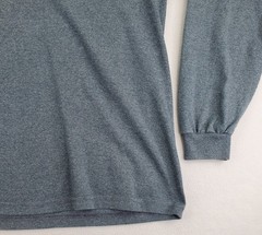 Gildan Shirt Mens XL Gray National Infusion Services Graphic Long Sleeve Thick