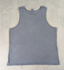 VTG Old Navy Tank Top Shirt Blue Sleeveless Men XL Cotton