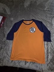 Dragon Ball Z Baseball T Shirt Large