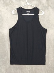 Duluth Trading Shirt Mens Large Black Buck Naked Performance Tank Base Layer
