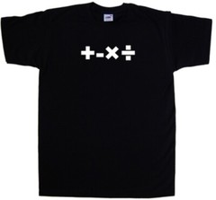 Maths Signs T-Shirt