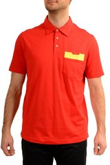 Scuderia Ferrari Men’s Red Short Sleeve Polo Shirt US M IT 50