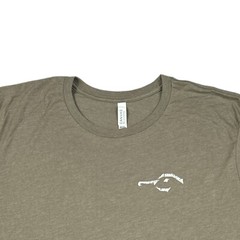 Dux Waterfowl T Shirt Short Sleeve Duck Hunting Mens 3XL XXXL Stretch Army Green