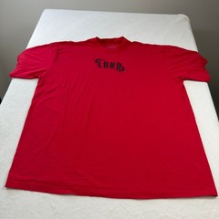 LGND Supply Co Graphic T-Shirt Mens 3XL Red Good Stencil Logo Cotton Tee