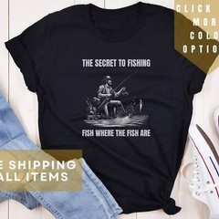 Fish Like a Boss Tee, Funny Fishing Shirt for Anglers, Cool Gift Idea, Men’s and