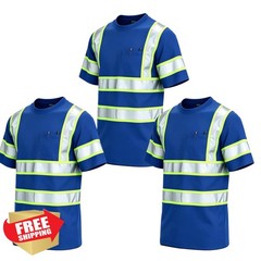 SRsafety 5X-Large Blue 3 Pack Hi Vis