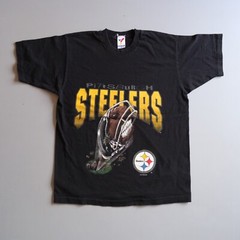 Vintage Pittsburgh Steelers T-Shirt 1995 NFL AFC Single Stitch XL 90s