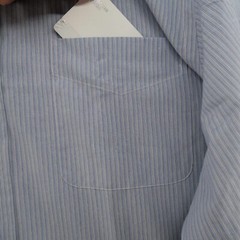 Polo Ralph Lauren Kendall Tab Men’s Size 17-36/37 Blue Striped Dress Shirt