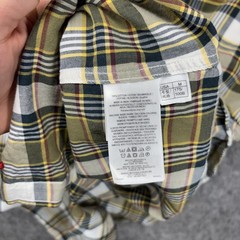 Brooks Brother Button Down Shirt Men’s Medium Regent Plaid Madras Cotton