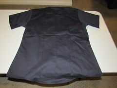 ELBECO MEN’S BLACK BUTTON SHORT SLEEVE UNIFORM TACTICAL SHIRT SIZE XL NWT