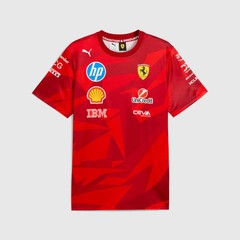 Scuderia Ferrari F1 Team 2025 Special Edition Las Vegas Tee Unisex – Red