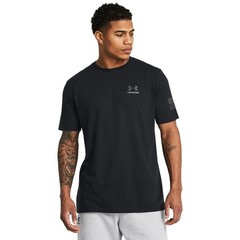 Under Armour Men’s Freedom Graphic T-Shirt Steel Light Heather Royal Small